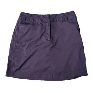 Tail Women’s Black Zipper Front Pickle Ball Golf Tennis Skort Size 6